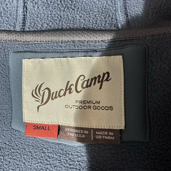 Men's Duck Camp Head Guide Fleece Hoodie.SZ Small